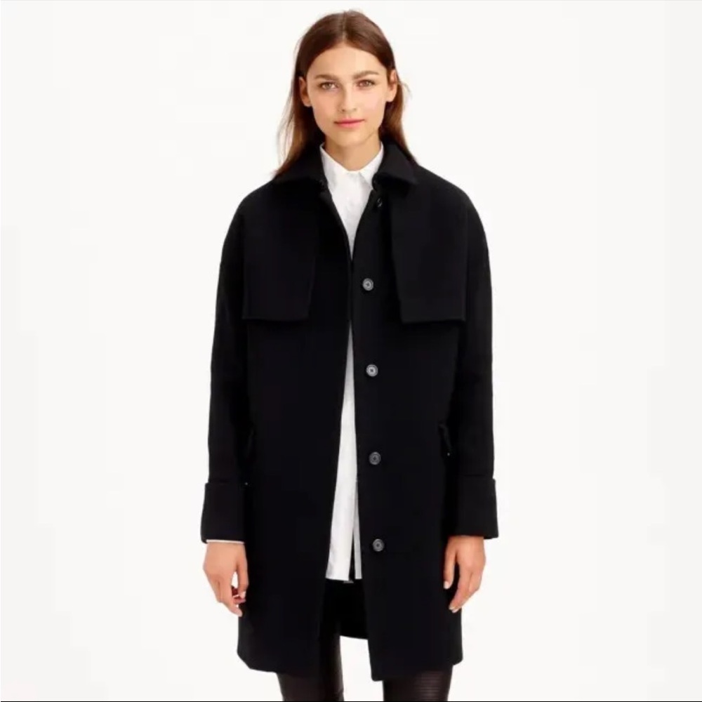 EUC J. Crew Collection Double Cloth Trench Coat B1650
